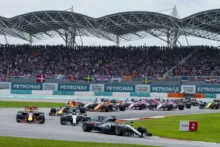 závod F1, diváci