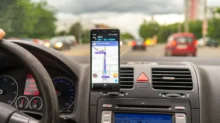 Navigace v autě