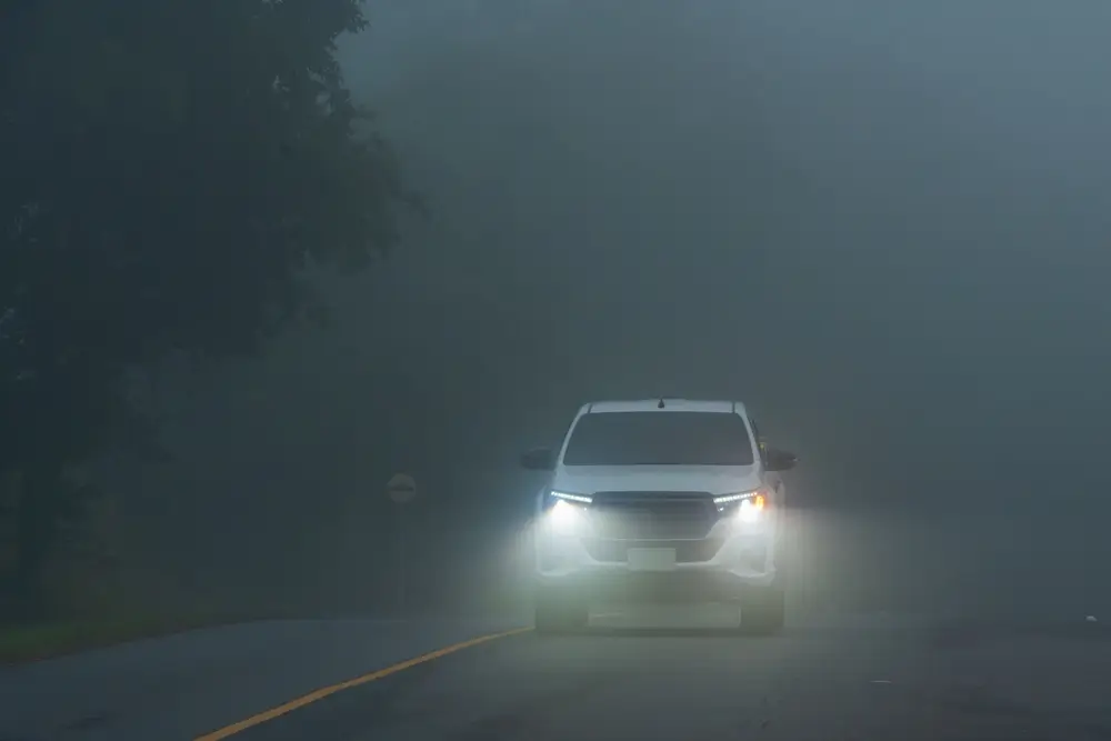 Zapínání mlhovek má rovněž svoje specifika