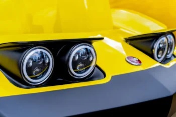 světlomety na starém autě