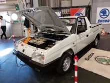 Škoda Elmo - vůz založený na modelu Eltra přizpůsobený řízení vpravo, nejčastěji ve verzi pick-up | Wikimedia.org