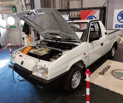 Škoda Elmo - vůz založený na modelu Eltra přizpůsobený řízení vpravo, nejčastěji ve verzi pick-up | Wikimedia.org