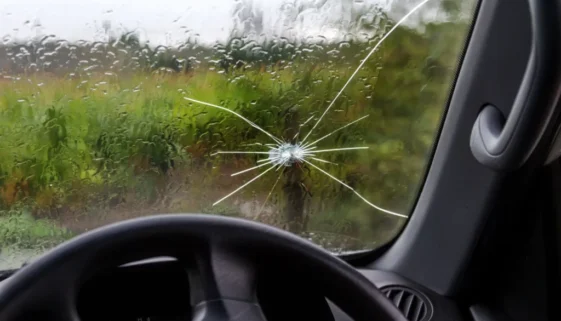 Prasklina čelního skla