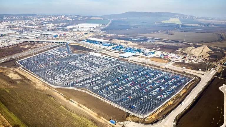 Logistické centrum Škoda Auto v Mladé Boleslavi